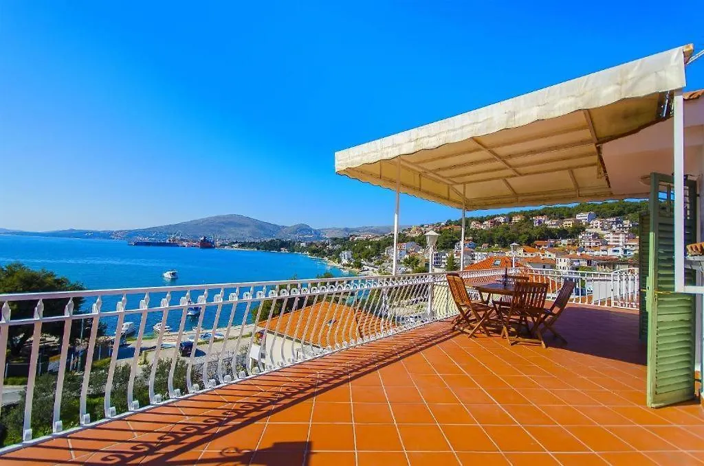 Three Bedroom Apartment With Amazing Sea View Trogir 0*,  Croatia